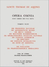 Opera Omnia - Tome 43