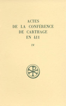 Actes de la Conférence de Carthage en 411