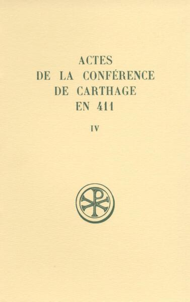 Actes de la Conférence de Carthage en 411