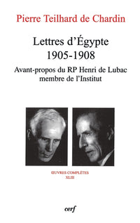 LETTRES D'EGYPTE 1905-1908