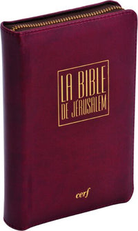 La Bible de Jérusalem - Major Cuir Bleu