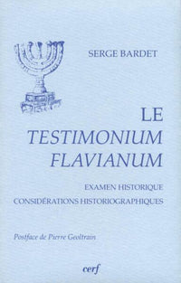 Le Testimonium Flavianum