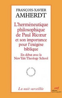 L'herméneutique philosophique de Paul Ricœur