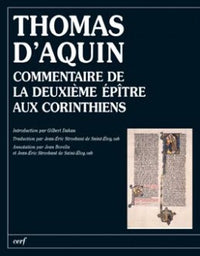 Commentaire de la deuxième épître aux Corinthiens