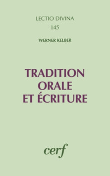 Tradition orale et écriture