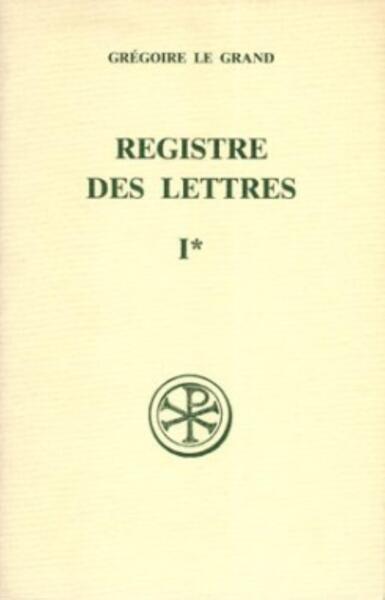 Registre des lettres - Tome 1 Livre I