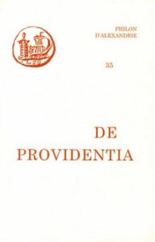 De la Providence, Livres I-II