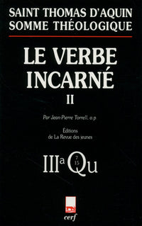 Le Verbe incarné, II