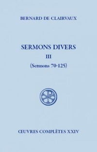 SC 545 SERMONS DIVERS, III