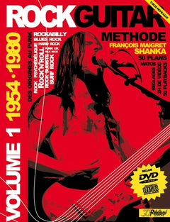 ROCK GUITAR VOL 1 LIVRE + CD + DVD