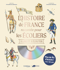 L'histoire de France racontée pour les écoliers version audio