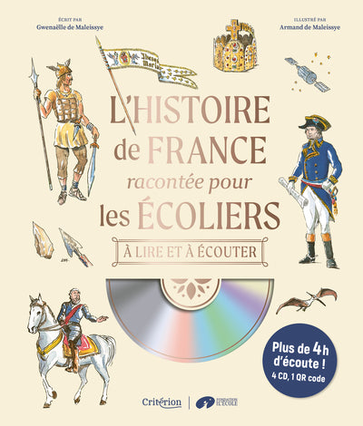 L'histoire de France racontée pour les écoliers version audio