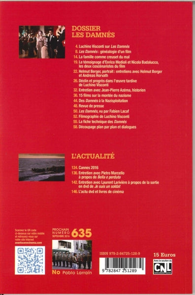 L'Avant-Scene Cinema N 634 les Damnes