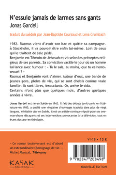 N'essuie jamais de larmes sans gants