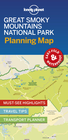 Great Smoky Mountains National Park Planning Map 1ed