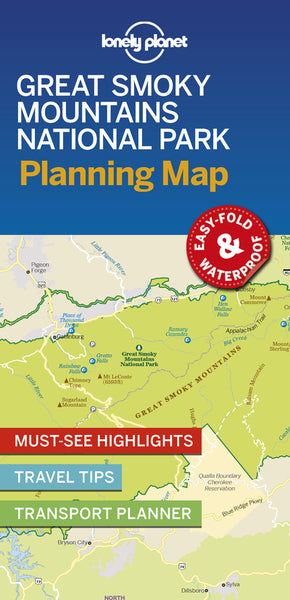Great Smoky Mountains National Park Planning Map 1ed
