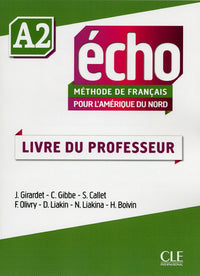 Echo Amérique du Nord A2 Professeur