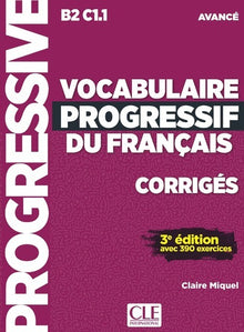Vocabulaire progressif du français corrigés avancé