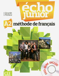 Echo junior A2 élève + DVD Rom