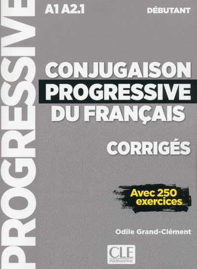 Conjugaison progressive débutant corrigés