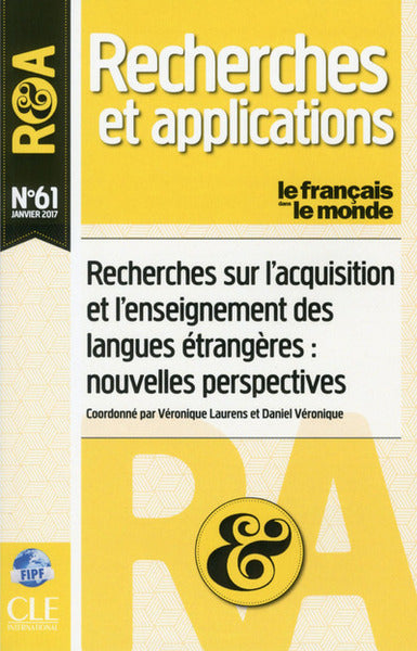 Recherches et applications - numéro 61