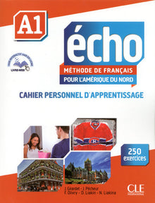 Echo A1 de français pour l'Amérique du Nord - Cahier d'apprentissage + CD audio