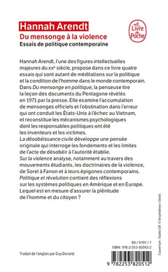 du mensonge à la violence