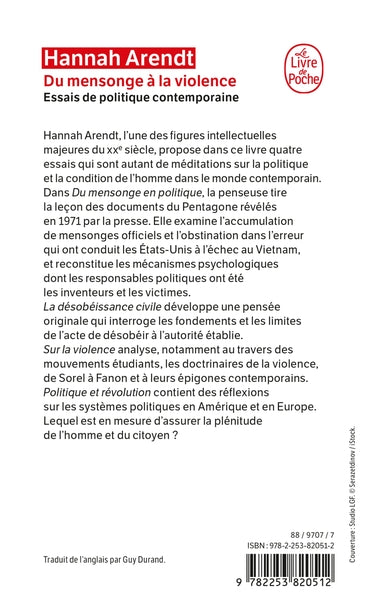 du mensonge à la violence