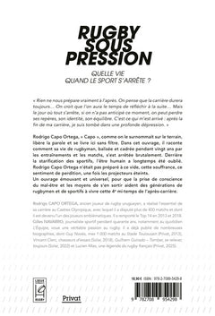 Rugby sous pression
