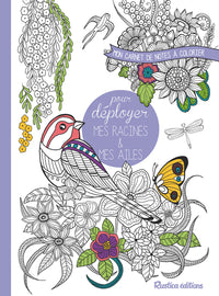 Mon carnet de notes à colorier pour déployer mes racines et mes ailes