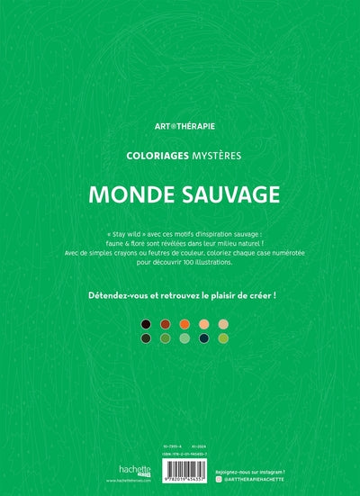 Coloriages mystères - Monde sauvage