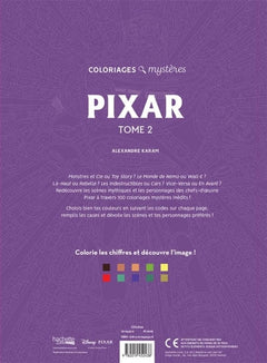 Coloriages mystères Disney - Pixar Tome 2