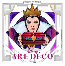 Les carrés d'art thérapie Disney Art déco