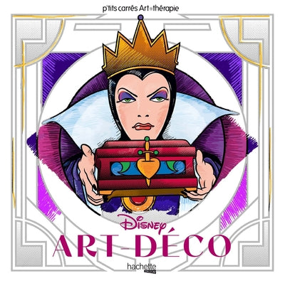 Les carrés d'art thérapie Disney Art déco