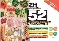 Organiseur menu en 2h tome 2: Nouveaux menus