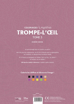 Coloriages mystères Disney - Trompe l'oeil Tome 3