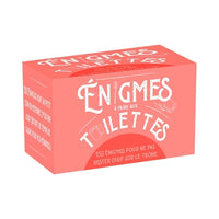 Boite Enigmes à faire aux toilettes