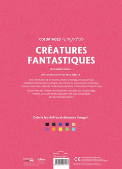 Coloriages mystères Disney - Créatures fantastiques