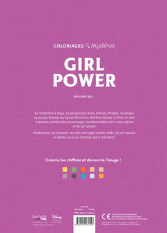 Coloriages mystères Disney - Girl Power