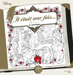 Coloriages Disney Il était une fois...: 40 coloriages