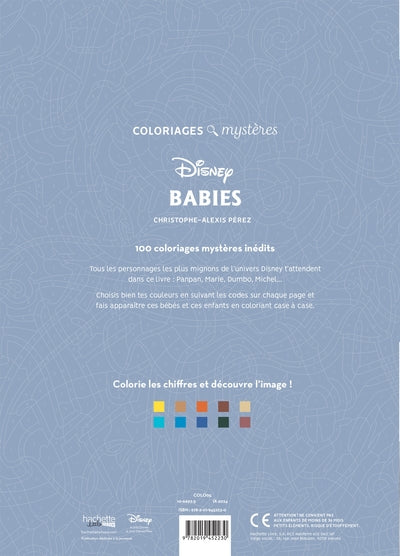 Coloriages mystères Disney Babies