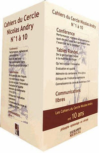 COFFRET 10 VOL CAHIERS DU CERCLE NICOLAS ANDRY