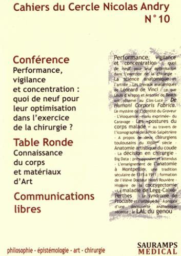 Cahiers du Cercle Nicolas Andry n°10