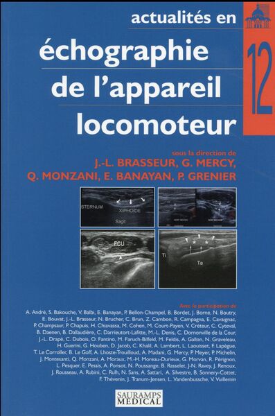 Actualites en echographie de l appareil locomoteur T 12