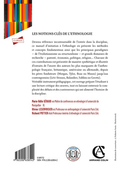Les notions clés de l'ethnologie