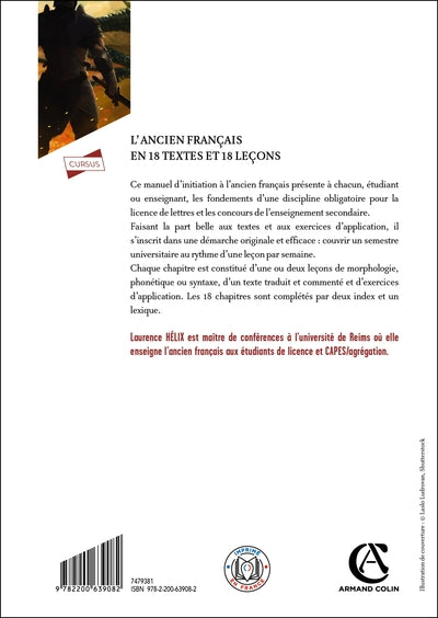 L'Ancien français en 18 textes et 18 leçons