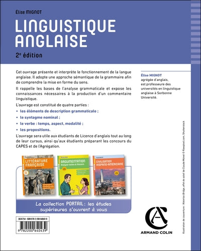 Linguistique anglaise
