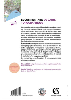 Le commentaire de carte topographique