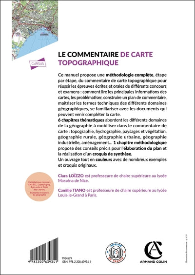 Le commentaire de carte topographique