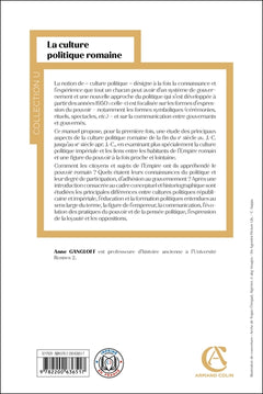 La culture politique romaine